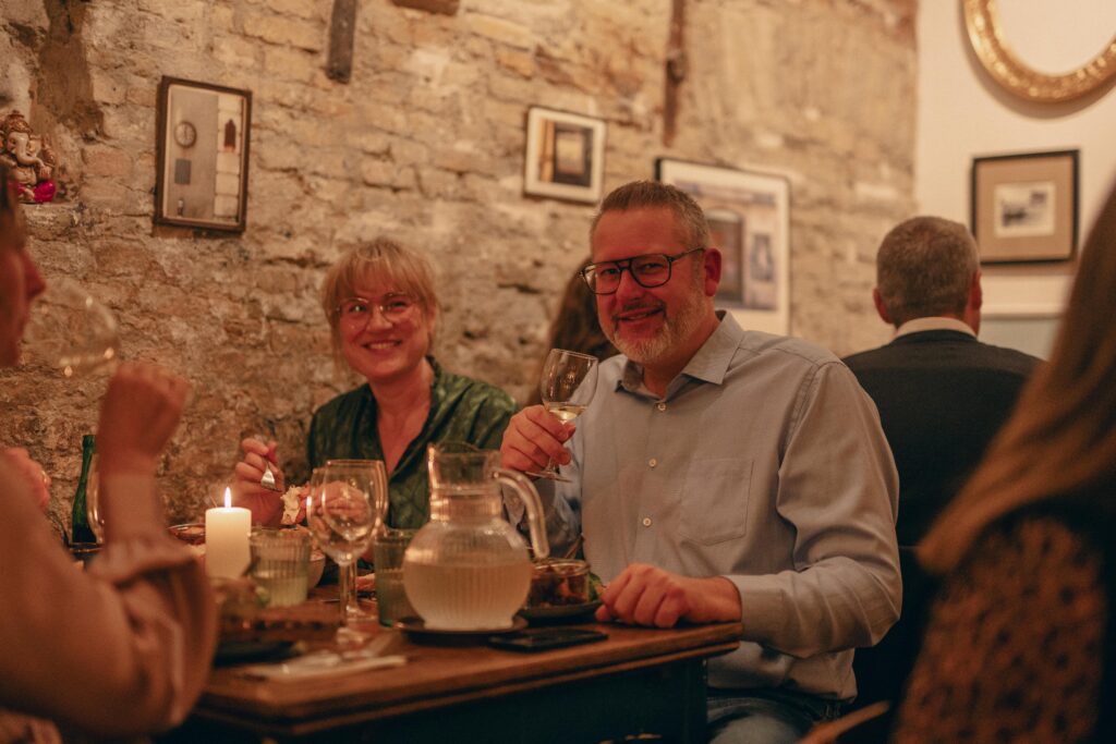 Skål for mange flere delte øjeblikke, Café Satchmo Team