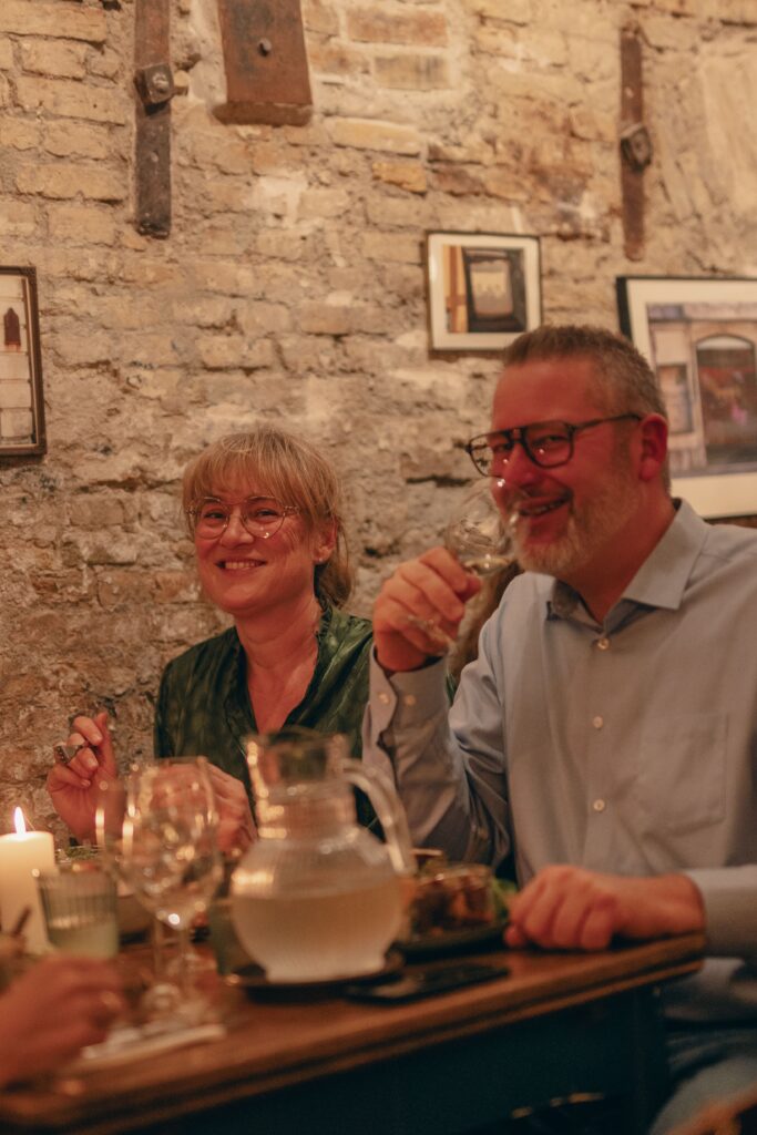 Vinsmagning på Café Satchmo