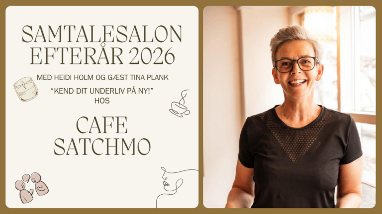 SAMTALESALON EFTERÅR 2026 cafesatchmo